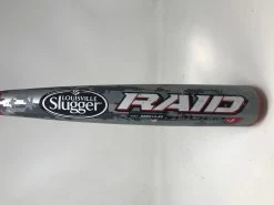 Used4 33/30 Louisville Slugger Raid BBCOR Baseball Bat BBRD14-RR -3 2014 2 5/8"