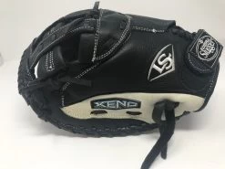 New Other Louisville Slugger Xeno LHT 33" FP Softball Catcher's Mitt Blk/Wht