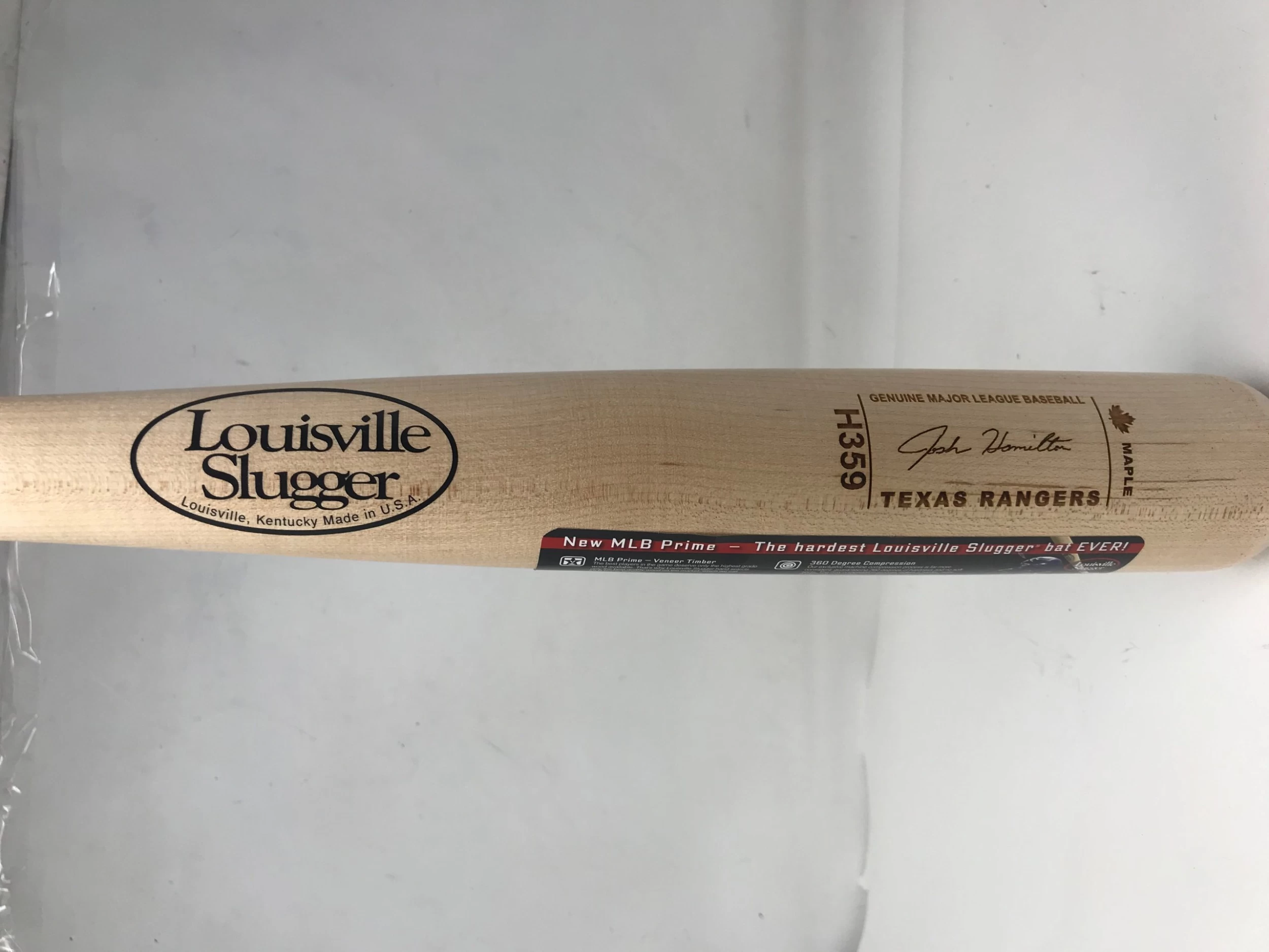 New Louisville Slugger MLB Prime Josh Hamilton Maple Wood Baseball Bat 32In Nat 3 New Louisville Slugger MLB Prime Josh Hamilton Maple Wood Baseball Bat 32In Nat