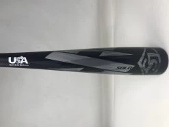 Used Louisville Slugger 2022 Solo (-11) 2 5/8" USA Baseball Bat 28/17 Black/Gray -LOUISVILLE SLUGGER Baseball 2022 07 28 2010.35.00
