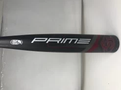 Used Louisville Slugger Prime 9 32/22 Gray/Red Senior League Baseball Bat 2 3/4"