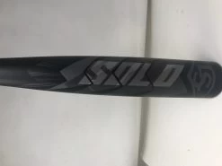 Used 2021 Louisville Slugger Solo -8 USSSA Baseball Bat Black/Silver 31/23