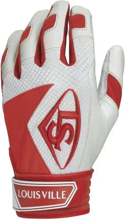 New Louisville Slugger Series 7 Batting Gloves Organge/White X-Large
