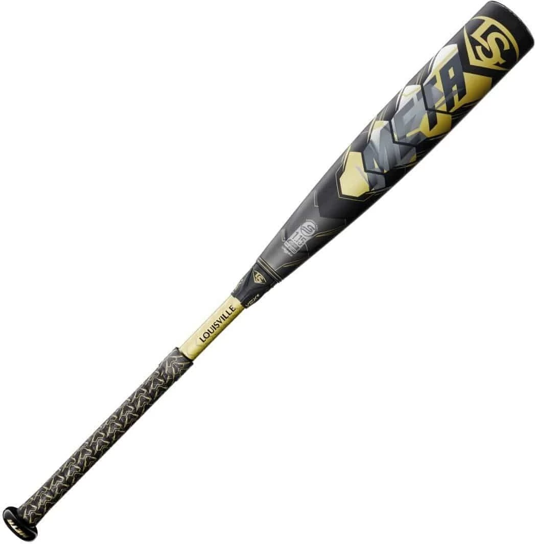 Louisville Slugger 2021 Meta (-10) USSSA Bat - Black Gold - Image 2