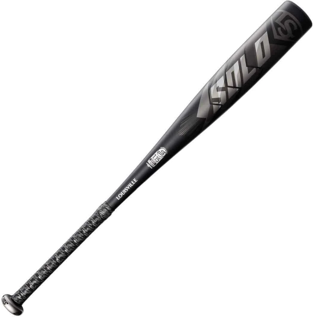 Louisville Slugger 2021 Solo (-10) Sr League 2 3/4" Bat - Black - Image 2