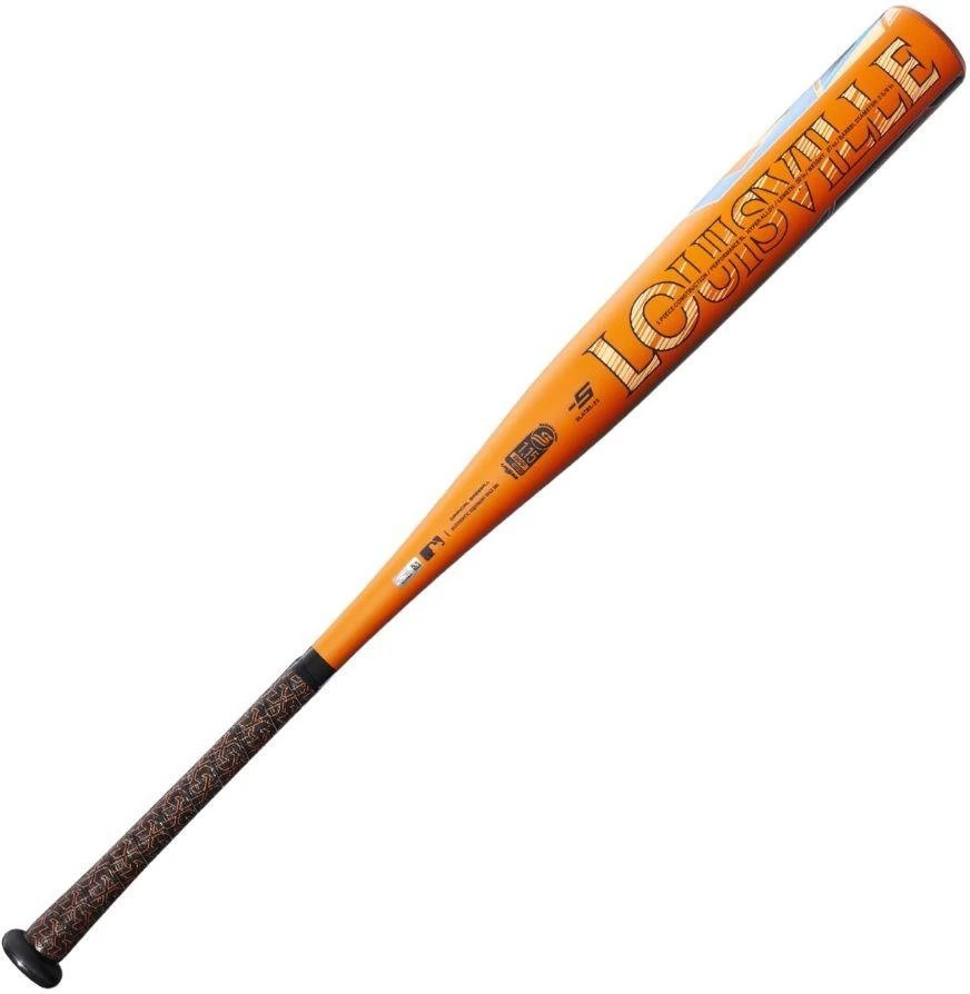 Louisville Slugger 2023 Atlas (-5) USSSA Bat - Black Orange - Image 5