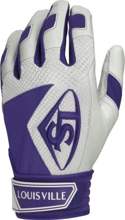 Louisville Slugger Series 7 Adult Batting Gloves - Purple