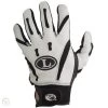 New Louisville Slugger Adult Bionic A24 Batting Gloves Black/White Medium -LOUISVILLE SLUGGER Baseball bg53wpm