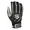New Louisville Slugger Men's Small Series 5 Batting Gloves Black/White -LOUISVILLE SLUGGER Baseball bgs514 abksmp