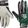 New Louisville Slugger Series 5 Batting Gloves Black/Green/Gray Adult Large -LOUISVILLE SLUGGER Baseball bgs514 20green