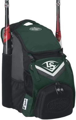 New Louisville Slugger Series 7 Stick Pack Equiptment Bag Baseball Green/Black