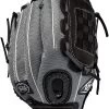 New Louisville Slugger Genesis Baseball Glove RHT GERB19105 10.5" Black/Silver