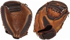 New Louisville Slugger Omaho Pro Catchers Mitt 32.5 RHT Brown