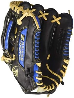 New Louisville Slugger Omaha Series 5 S5RL6-1150 Baseball Glove RHT 11.5" Bk/Bl