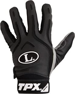 New Louisville Slugger Bionic Batting Glove Pair Adult Medium Black/White/Gray
