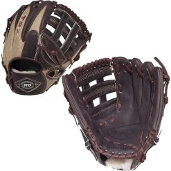New Louisville Slugger 11.75in TPX HD9 Hybrid Defense Ball Glove Kastanie/Gold